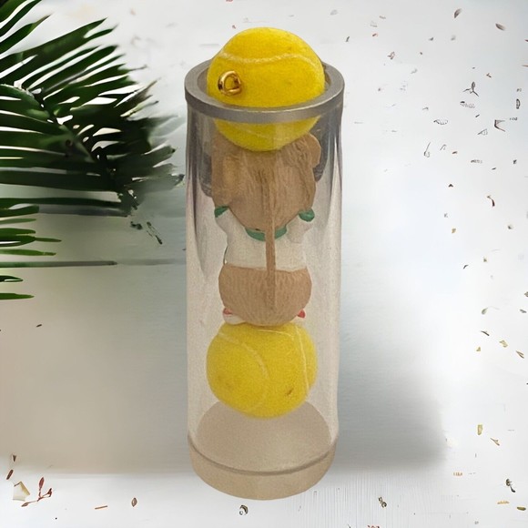 Hallmark Keepsake Ornament - 1993 - Perfect Match - Mouse Tennis Balls - Picture 6 of 10